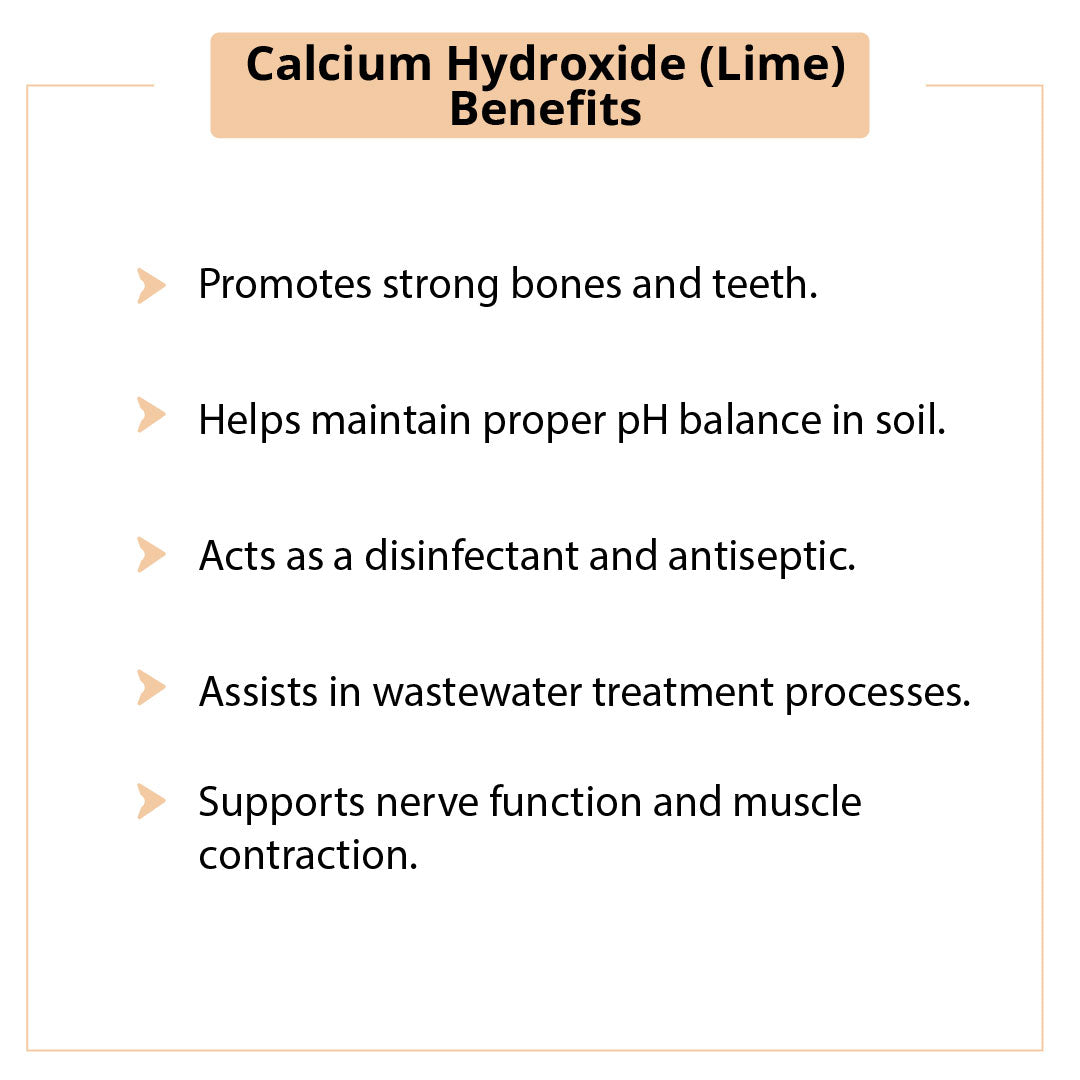 Calcium Hydroxide (Lime)