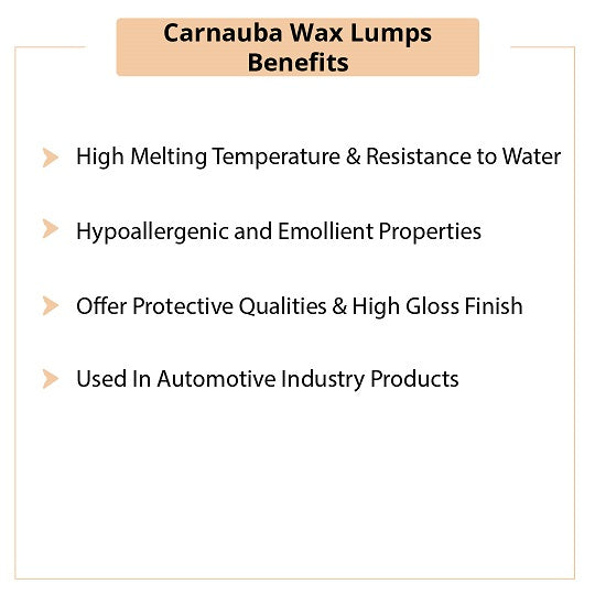 Carnauba Wax Lumps