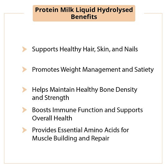 Protein Milk Liquid Hydrolysed