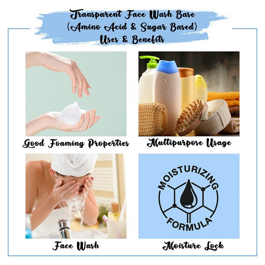Transparent Face Wash Base