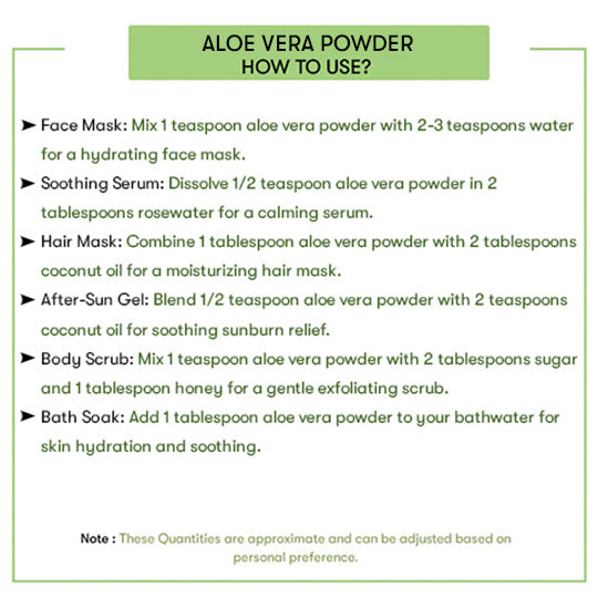 Aloe Vera Powder