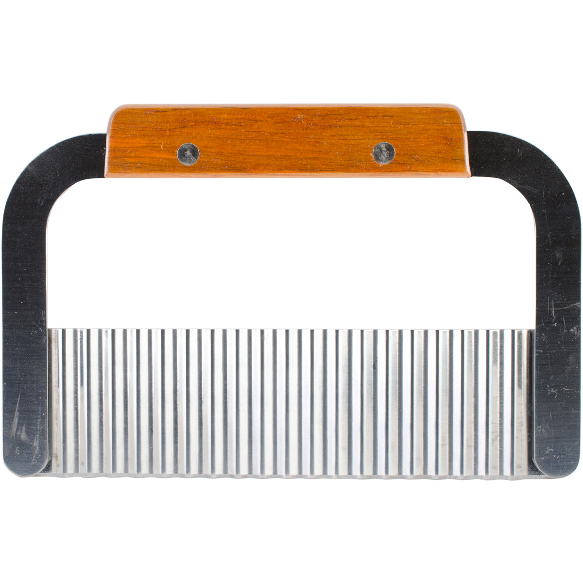 Wooden Soap Crinkle Steel Cutter
