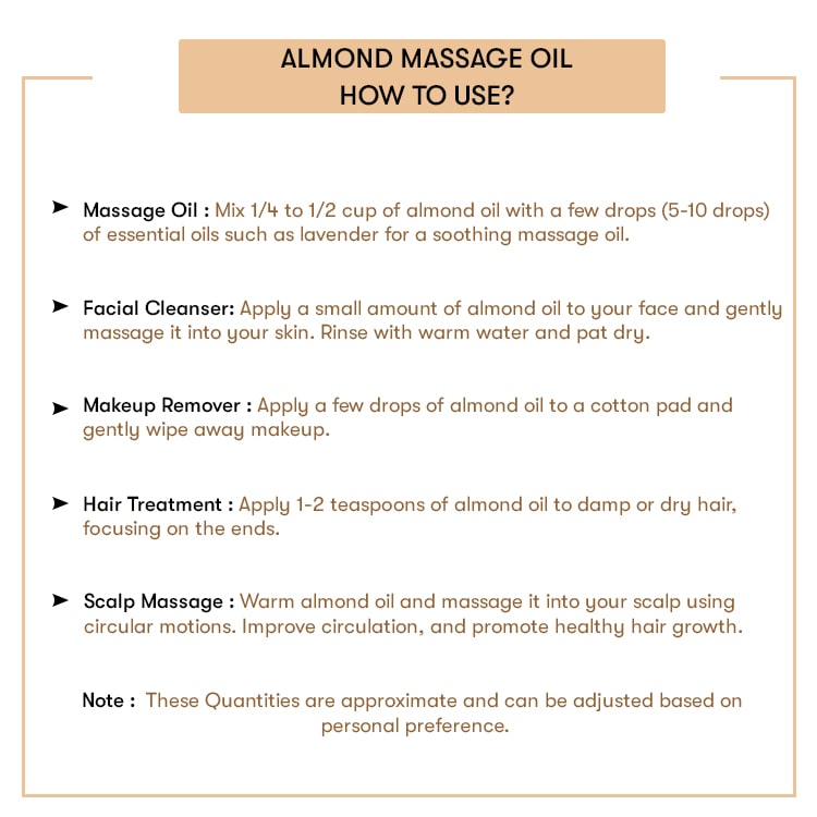 Almond Massage Oil