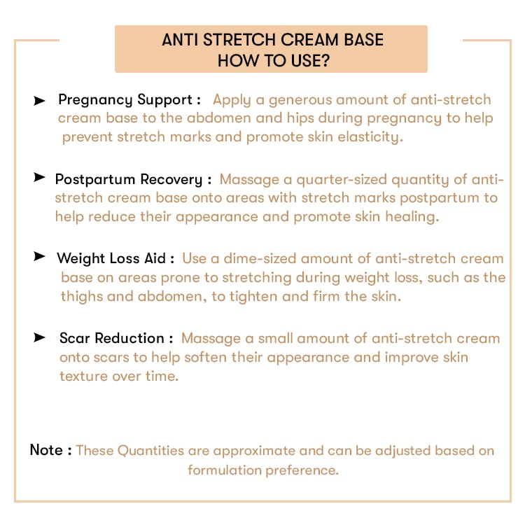 Anti Stretch Cream Base - Ready To Use