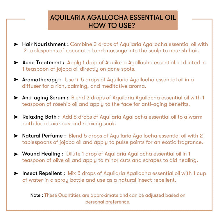 Aquilaria Agallocha Essential Oil
