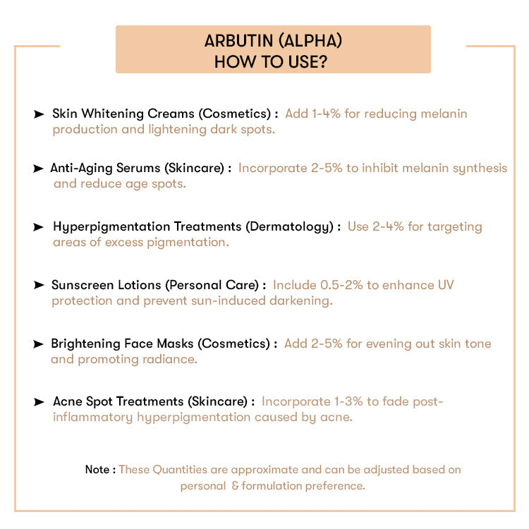 Alpha Arbutin