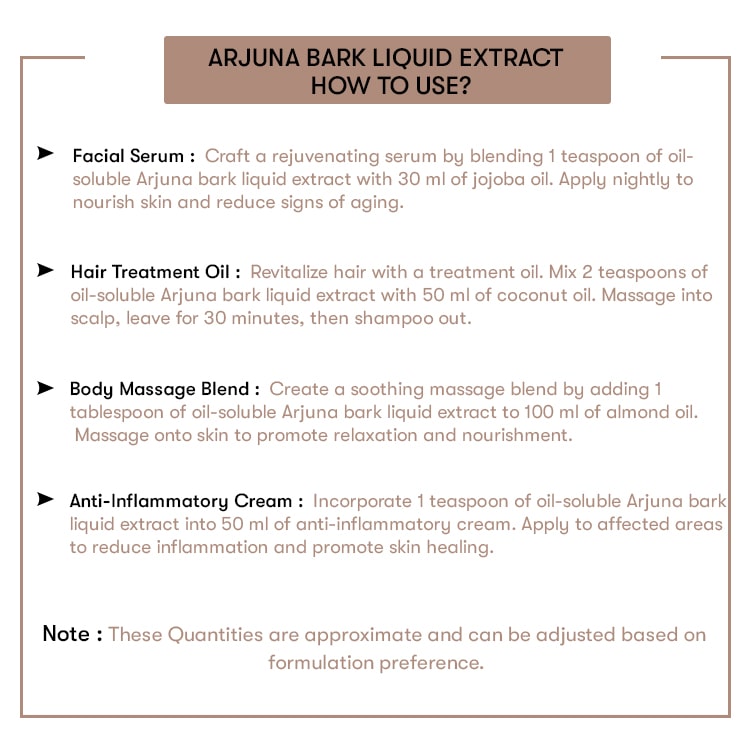 Arjuna Bark Liquid Extract