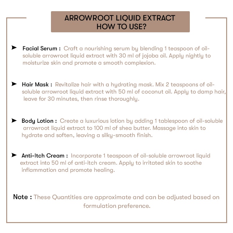 Arrowroot (Tavakshira) Liquid Extract