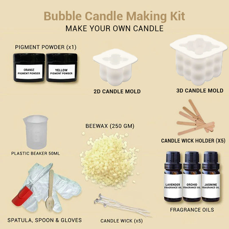 Bubble Candle Making Kit