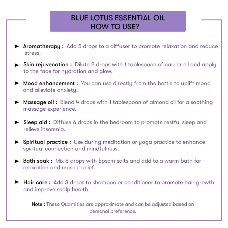 Blue-Lotus-Essential-Oil How to use