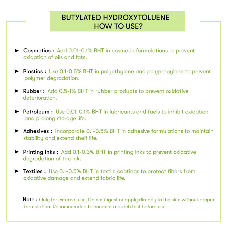 Butylated Hydroxytoluene (BHT)