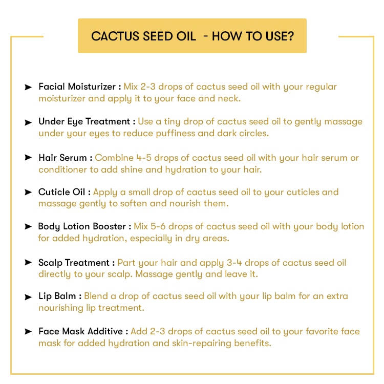 Prickly Pear Cactus Seed Oil