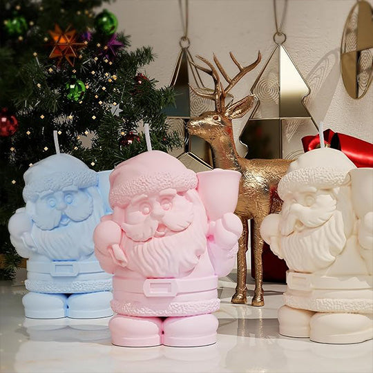 3D Christmas Santa Silicone Mold- Premium Quality Mold