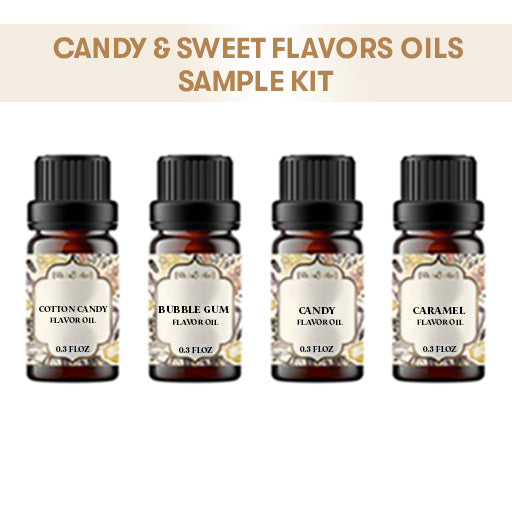 Candy & Sweet Flavors Oils Sample Kit - 0.3 Floz Each