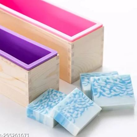 Wooden Rectangle Soap Mould