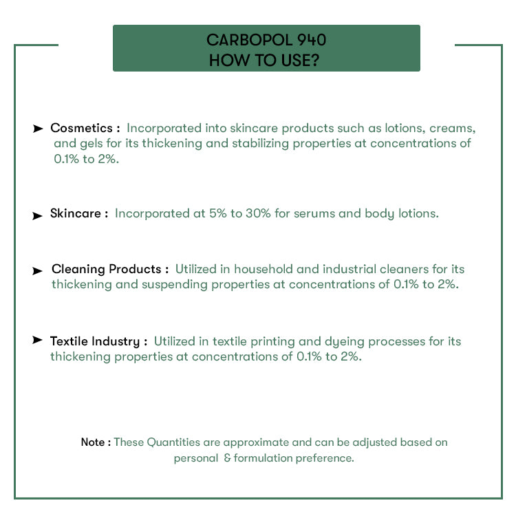 Carbopol 940 Powder