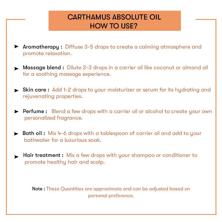 Carthamus Absolute Oil