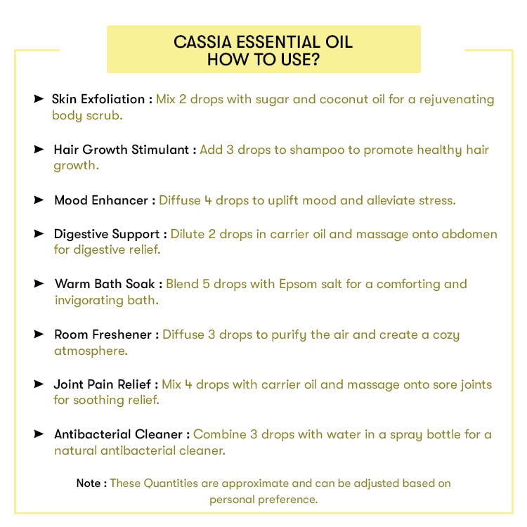 Cassia Essential Oil