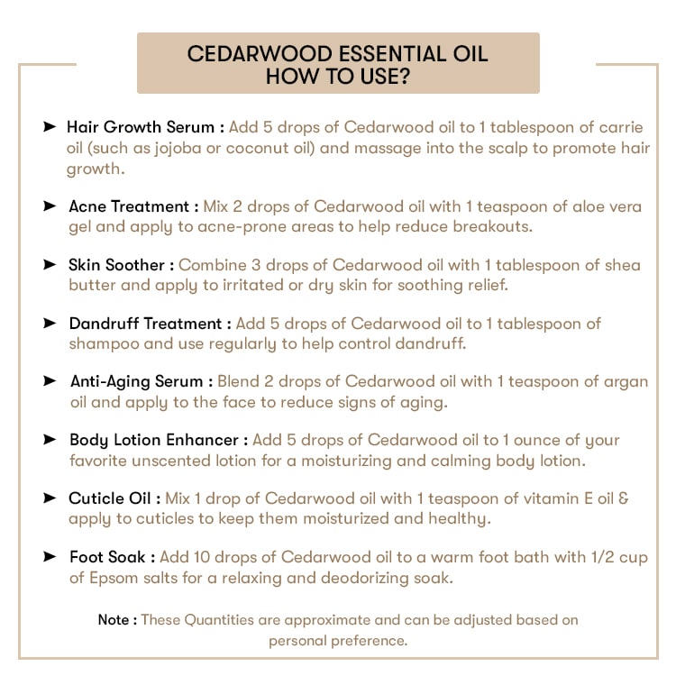 Cedarwood Essential Oil