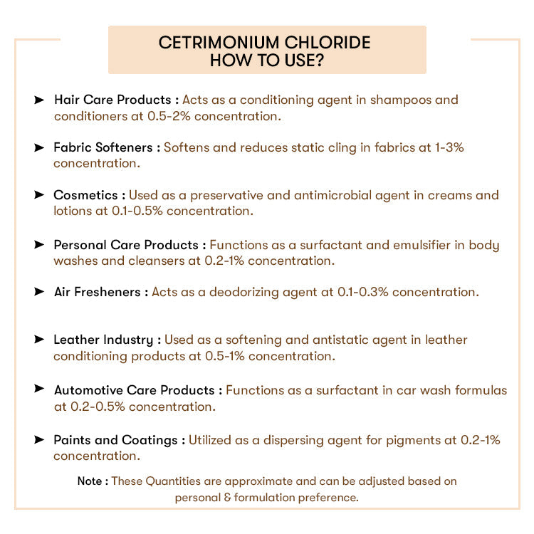 Cetrimonium Chloride (CTAC)