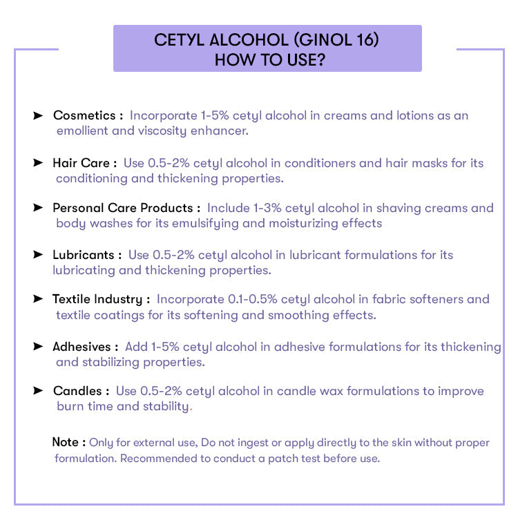 Cetyl Alcohol (Ginol 16)