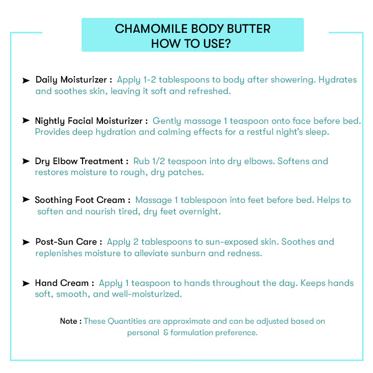 Chamomile Body Butter