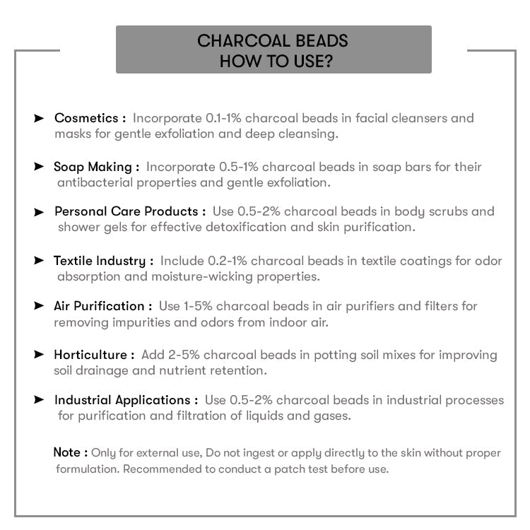Charcoal Beads