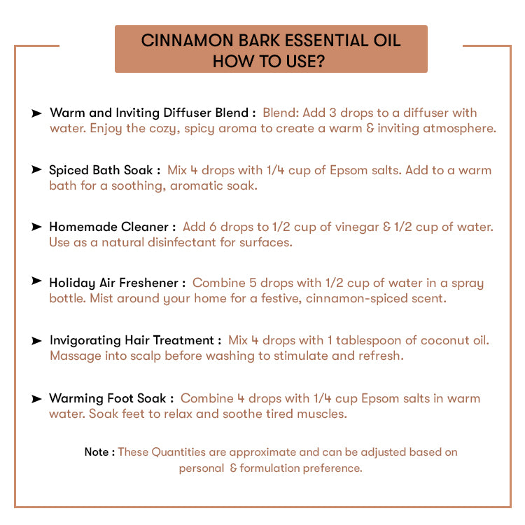 Cinnamon Bark Essential Oil