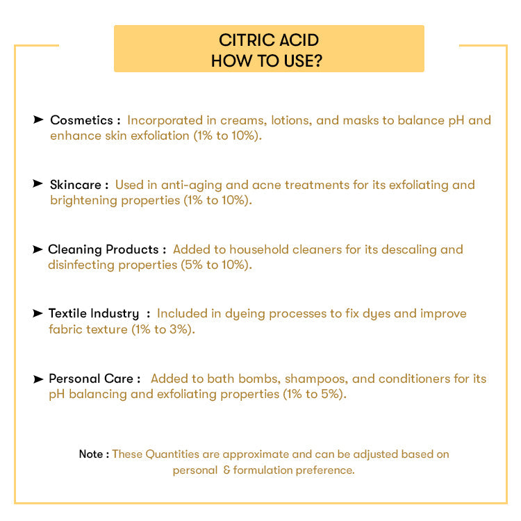 Citric Acid Powder