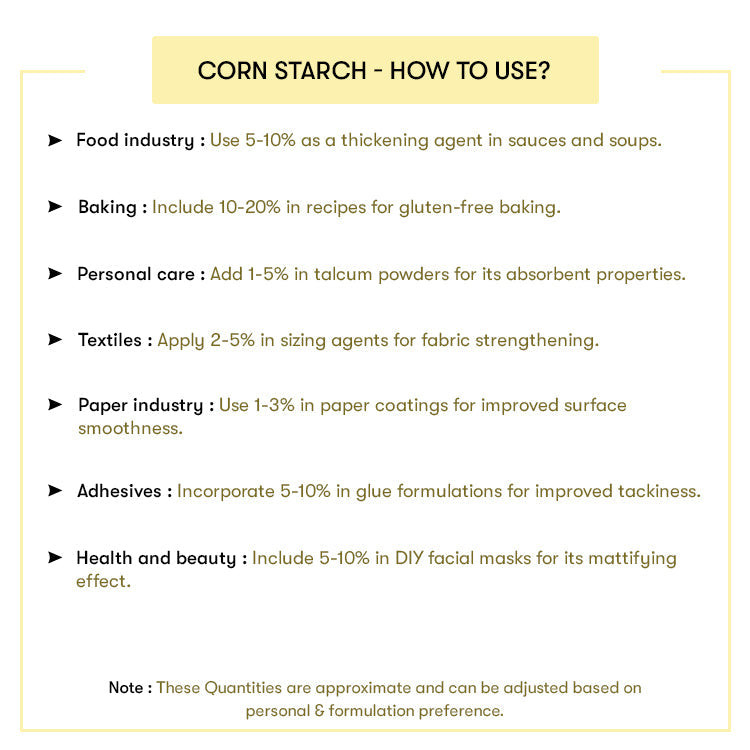 Corn Starch Powder