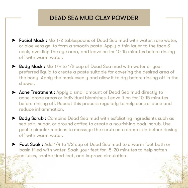 Dead Sea Mud