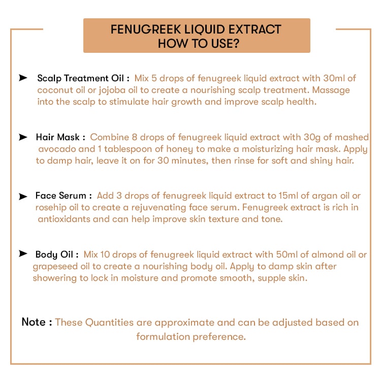Fenugreek Liquid Extract