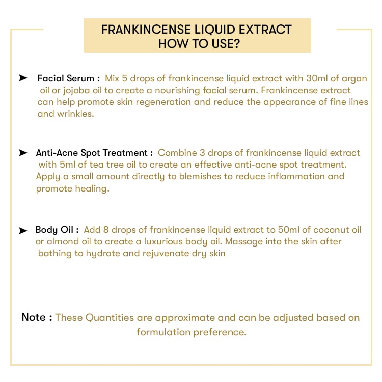 Frankincense Liquid Extract