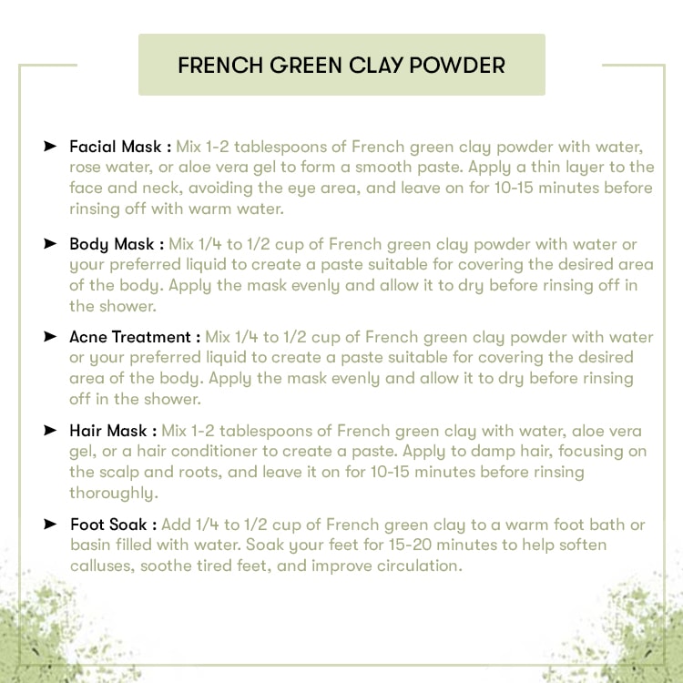 French Green Clay Powder