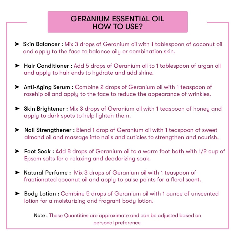 Geranium Essential Oil