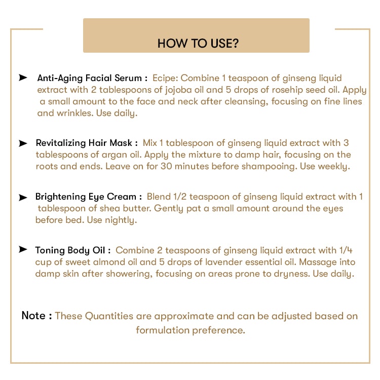 Ginseng Liquid Extract