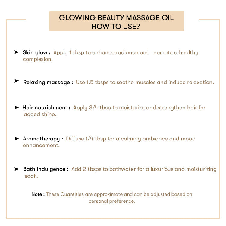 Glowing Beauty Massage Oil