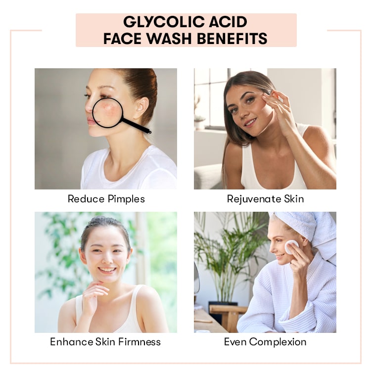 Buy Glycolic Acid Face Wash Online at Best Price Glycolic Acid Face