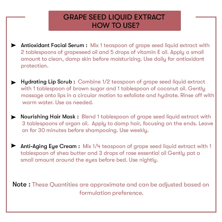 Grape Seed Liquid Extract