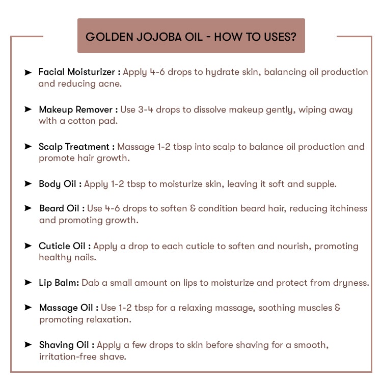Golden Jojoba Oil