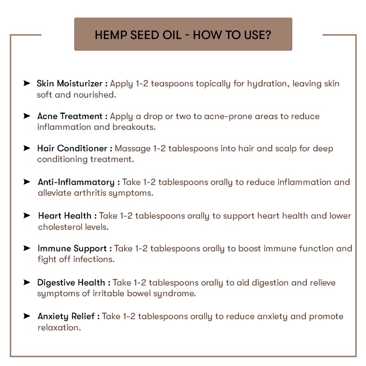 Hemp Seed Oil