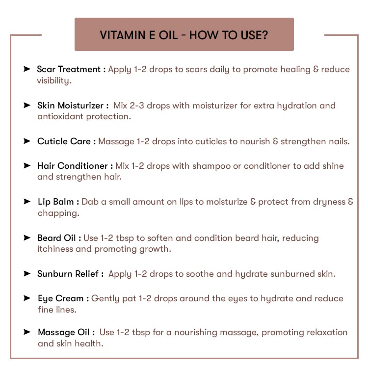 Vitamin E Oil (Tocopheryl Acetate)
