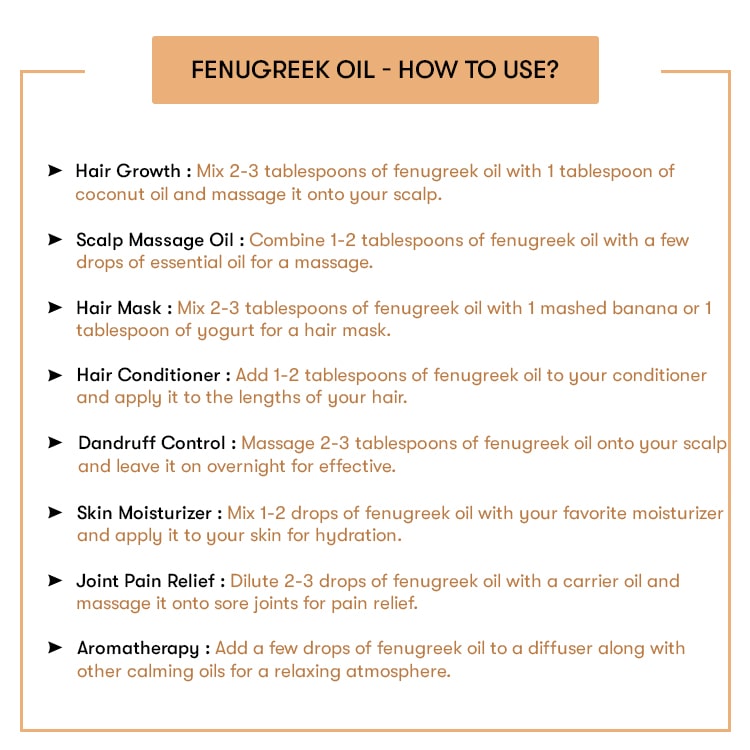 Fenugreek Oil