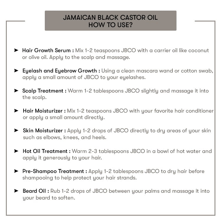 Jamaican Black Castor Oil
