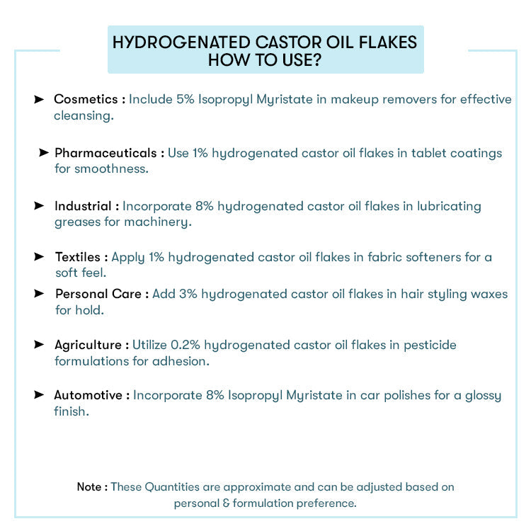 Hydrogenated Castor Oil Flakes