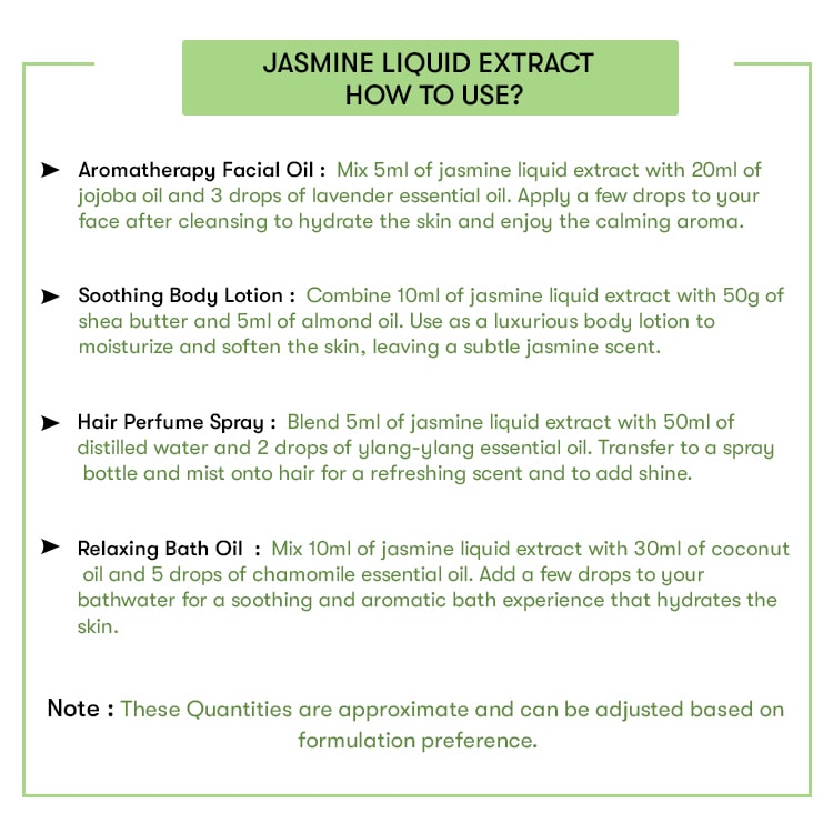 Jasmine Liquid Extract