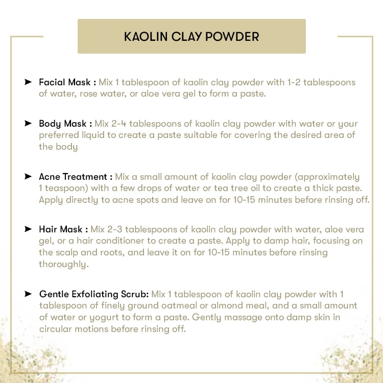 Kaolin Clay Powder