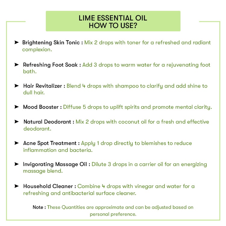 Lime Essential Oil