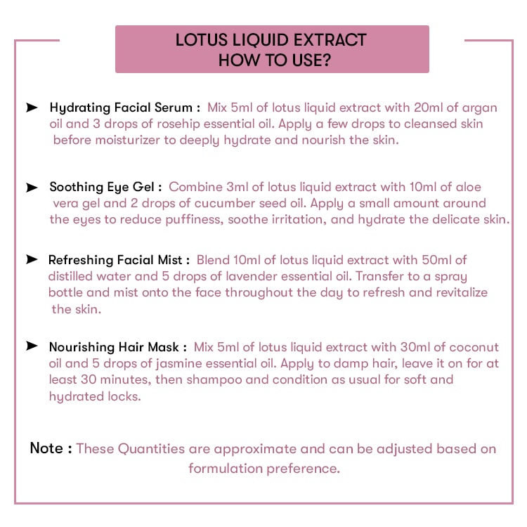 Lotus Liquid Extract