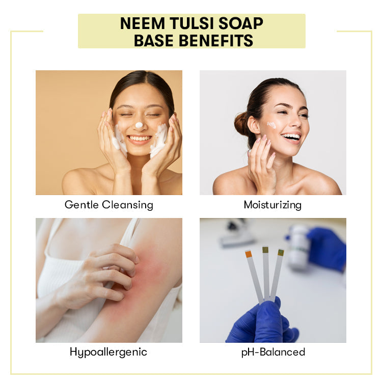 Neem Tulsi  Soap Base
